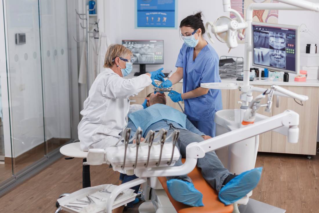 Modern dental procedure at Ames Dentistry